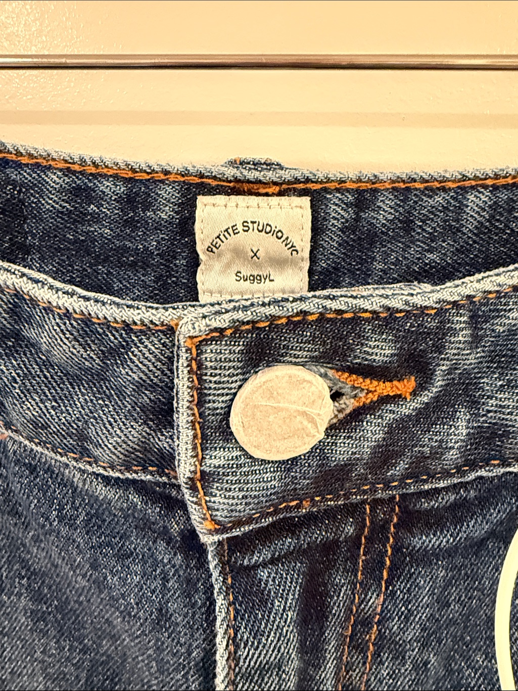 Petite Studio Nyc X Suggyl Libbey Blue Crop Flare Jeans — image 7 of 8
